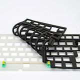 2 Pieces Set Of Keyboard Sound Dampening Foam 68 Layout Silencer Pad Gasket Ev