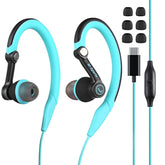 Sport Headphones Wired, Over Ear In-Ear Earbuds,Earhook Running Earphones, Hea