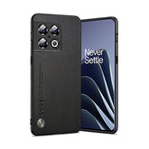 For Oneplus 10 Pro Case 5G, Soft Tpu Artificial Leather Back, Extremely Light Ultra-Light Cover, Anti-Fingerprint-Scratch Camera Protection Phone Case For Oneplus 10 Pro (Black)