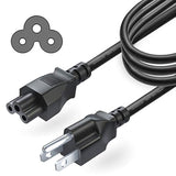5Ft Long 3 Prong Tv Power Cord For Lg Led Lcd Smart 1080P Hdtv 32Lb5600 42Ln5400 42Lb5600 42Ln5700 42Ln5300 47Lb5800 50Lb5900 55Lb5900 Heavy Duty Ac Wall Plug Cable