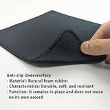 Funny Cat Mousepad - Distracted By Cats & Books Mouse Pad For Gaming, Working - Cat Owner, Book Lover Mouse Mat 9.5 Inch - Kitten Cat Lovers Bookworm Gifts For Men/Women