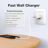 Wall Charger For Apple Tv Remote (3Rd) & Apple Tv 4K Remote (3Rd), 3.3 Ft Usb-A To Usb-C Cable For Apple Tv Siri Remote (3Rd Generation) Charging Cord, Apple Tv 4K Remote (3Rd Gen) Charger (White)