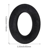 Hd380 Replacement Ear Pads Compatible With Sennheiser Hd380 Hd380Pro Pxc350 Pc350Se Headphones, Earpads Cushions With Soft Flannel And Memory Foam (Black/Flannel)
