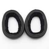 Replacement Earpads Cushions Compatible With Sennheiser Gsp 600/500 On-Ear Headphone, 1 Pair Artificial Leather Ear Pads With Soft Memory Foam, Noise Isolating Earpads(Black)