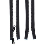 Vislon 2-Way Separating Zipper, 36", Black