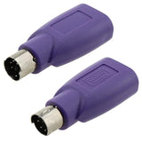Usb To Ps2 Adapter, 2Pcs Usb Female To Ps/2 Male Converter Adapter For Mouse K