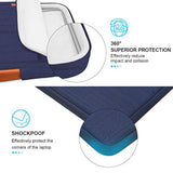 360° Protective Laptop Sleeve Case For 15 Inch New Macbook Air M4 A3241 2025, M3 A3114, M2 A2941 2024-2023, 15 Inch Macbook Pro A1990 A1707, Dell Xps 15 Plus Computer Bag, Water-Resistant, Blue