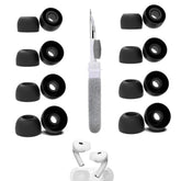 8 Pairs Replacement Ear Tips Compatible With Rodxegu I7, With 3 In 1 Cleaner Kit, Silicone Ear Tips (Xs/S/M/L)