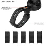 Motorcycle Handlebar Phone Mount, Version 2, Now mounts to Any Handlebar from 7/8" - 1.5" (22.mm - 38.1mm), Secure Phone via Twist Lock and Built-in