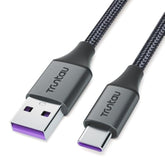 Car Carplay 3.3Ft Usb A To Usb C Fast Charging Cable, Usb A To Type C Charger Cord For Samsung, Iphone15 16 17 Pro Plus Max, Moto, Google Pixel 8/9/10,Lg,One Plus, Braided Cord 60W 3A Black