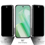 [3+3 Pack For Google Pixel 9A Privacy Screen Protector With Camera Lens Protector, Anti Spy Private Tempered Glass Film, Case Friendly, 9H Hardness, Hd Clear