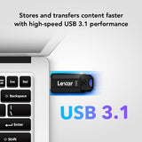 256Gb Jumpdrive S80 Usb 3.2 Gen 1 Flash Drive For Storage Expansion And Backup, Up To 150Mb/S Read, Black (Ljds080256G-Bnbnu)