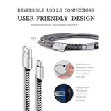 Usb Type C Cable Fast Charging, Tpc001 5 Pack(6Ft 3A) Braided C Charger Cables Compatible With Samsung S10E/Note 9/S10/S9/S8 Plus/A80/A50/A20