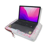 Sonix | Puffy Laptop Sleeve | 15-16 Inch, Quilted Pillow Puffer Laptop Carrying Case, Computer Sleeve | Patchwork Cottage