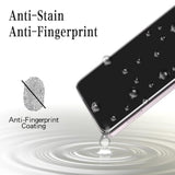 [2 Pack Privacy Screen Protector For Motorola Moto G Stylus 5G 2024 Tempered Glass, 9H Hardness, Anti Scratch, Bubble Free, Easy To Install