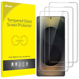JETech Screen Protector for Samsung Galaxy S25 Ultra 5G, Tempered Glass Film, Fingerprint ID Compatible, HD Clear, 3-Pack