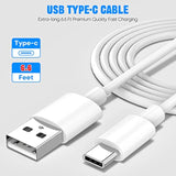 Samsung Charger Fast Charging Usb Type C Cable 6Ft For Android Samsung Galaxy S10/S10E/S10Plus/S9/S9Plus/S8/S8Plus/A51/A52/A53/Note20/Note10/Note9/Note8/S20/S20+/S21/S21+/S22Ultra/S23/S23+/S23Ultra
