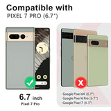 Google Pixel 7 Pro Marble Pattern 3 in 1 Heavy Duty Shockproof Case