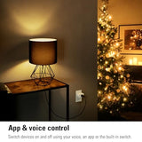 Energy (Matter) 2 Pack Smart Plug, App And Voice Control, 100% Privacy, Matter Over Thread, Works With Apple Home, Alexa, Google Home, Smartthings, Requires Thread Border Router