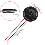 10PCS Metal Shell Round Internal Magnet Speaker 2W 8 Ohm for DVD, EVD, Mini Multimedia Loudspeaker
