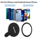 Om Magnetic Phone Mount For Dji Osmo Mobile 7P/Om 7/Om 6/Se/Om 5/Om 4 Se/Om 4 Magsafe Quick-Release Adapter Magnet Clamp, Mounting For Quick Shooting Dji Accessories