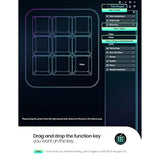 One-Handed Mechanical Keyboard Support Nkro, Hotkeys, One-Click Start,9 Fully