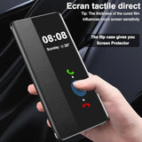 Clear S-View Flip Case for Samsung Galaxy S26 Ultra Phone - Touchable Window, Hard, Shockproof, Protective Cover for 5G S26 Ultra