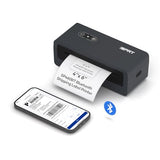 Bluetooth Shipping Label Printer For Mac Windows Phone(Ios, Android) Thermal Label Printer For Small Business And Shipping Package, 4X6 Printer Used For , Ebay, Ups, Usps, Compact
