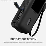 Anker Laptop Power Bank 25,000mAh 165W Silicone Protective Case with 1/4" Nut Hole, SD/SIM Card Storage, and Display Protection for Travel