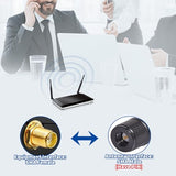 4G Lte Cellular 6Dbi Sma Male Antenna (2-Pack) Compatible With Spypoint Flex-S Dark Flex-Plus Flex-M G-36 Flex Dual-Sim Cell-Link Trail Camera Cellular Wireless Router Hotspot Security Camera