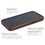 Genuine Leather Case For Iphone 16E, Compatible With Magsafe (Msgl, Brown)