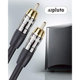 Subwoofer Cable, Rca To Rca Audio Cable,Subwoofer Cable Dual Shielded With Gol