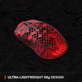 Aerox 3 Wireless: Faze Clan Edition Holey Rgb Gaming Mouse 18K Dpi Truemove Air Optical Sensor Ultra-Lightweight Water Resistant Design