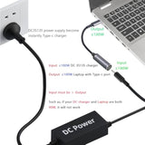 Pd 100W Dc 3.5Mm X 1.35Mm Female Input To Usb Type C Male Power Charging Cable