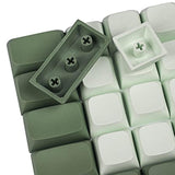 Zda Similar To Xda Keycaps Thick Pbt Matcha Blank Keycap Set For Ergo Ergodox