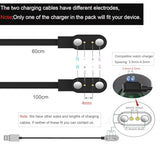 Smart Watch Charger 4mm, Strong Magnetic Universal Charger, USB Charging Cable for Smartwatches with ROHS/CE Certification (Charging Port spacing