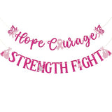 Breast Cancer Awareness Banner, Pre-strung