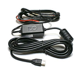 Ultra Compact Micro Usb Direct Hardwire Car Power Cord Kit For Gps Tracker Navigator Bluetooth Speaker Qi Wireless Charger Dash Cam Dvr 10 Ft In Length