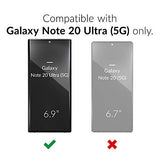 for Galaxy Note 20 Ultra Case, Shockproof Protection Dual Layer Case for Galaxy Note 20 Ultra (6.9 inch) - Forest Green