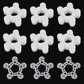 60Pcs Reusable Balloon Clips for Arch Kits Column Stand Decorations