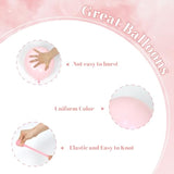 60Pcs Light Pink Balloons With Clear Pastel Pink And White Balloons For Wedding Bridal Baby Shower Shower Birthday Party Decorations
