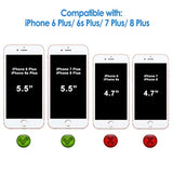 JETech 3-Pack Screen Protector for iPhone 8 Plus, iPhone 7 Plus, iPhone 6s Plus and iPhone 6 Plus, Tempered Glass Film, 5.5-Inch