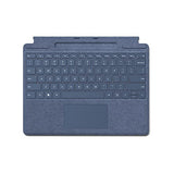 Surface Pro Signature Keyboard, Backlit Keys And Large Trackpad, Durable And Smooth Alcantara Material, Sapphire Colour, 10.01 X 12.53 X 0.7 Inches