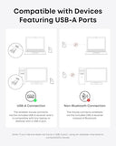 2.4G Wireless Vertical Ergonomic Optical Mouse For Work, Multi-Device Connectivity, 800/1200 /1600 Dpi, 5 Buttons For Laptop, Desktop, Pc - Black