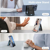 For Magsafe Wallet, Magnetic Card Wallet Holder, Compatible With Magsafe Wallet, 3-Card Holder, For Iphone 15/14/13/12 Series,Black