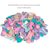 168Pcs Unicorn Balloons Arch Garland Kit, Pink Purple Aqua Blue Confetti Latex Balloons For Unicorn Birthday Decorations For Girls Wedding Baby Shower Party Supplies