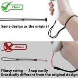 1Pair Hand Straps for Meta Quest 3/Quest 3S Controllers, Upgraded Durable & Secure Replacement VR Wrist Straps, Easy DIY Installation - Black