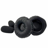 Ear Pads Cushions Replacement Compatible With Telex Airman 750 Aviation Headset Pad Earmuffs Cups Cover Headphone Repair Parts-Protein Leater