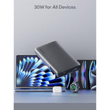 Portable Charger, 10000Mah 30W Usb C Power Bank Pd Fast Charging Slim Portable Phone Charger Battery Pack For Phone, Macbook, Laptops, Earbuds And More