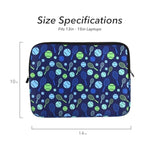 Tennis Themed Pattern Laptop Sleeve Case For 13-15 Inch Laptop Case Bag Shockproof Protective Cover Briefcase Carrying Computer Bag Compatible With Tablet Notebook Tennis Balls Tennis Gift